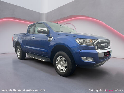 Ford Ranger RANGER SUPER CABINE 2.2 TDCi 160 STOP&START 4X4 LIMITED 2019 occasion Mazères-Lezons 64110