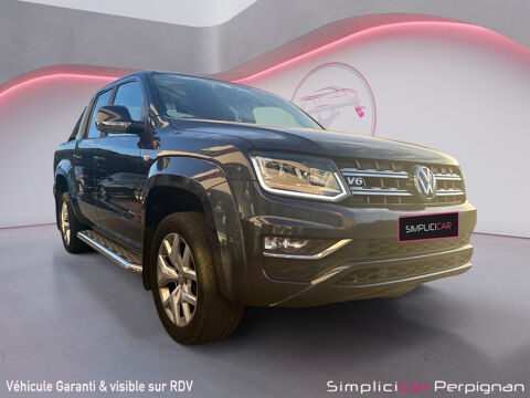 Volkswagen Amarok AMAROK DC 3.0 TDI 224 4MOTION 4X4 PERMANENT BVA8 CARAT 2018 occasion Alénya 66200