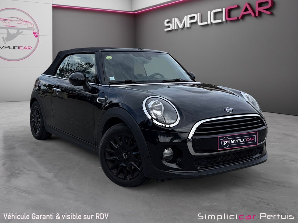 Cooper D Cabriolet 116 ch BVA7 Finition Salt 2019 occasion 84120 Pertuis