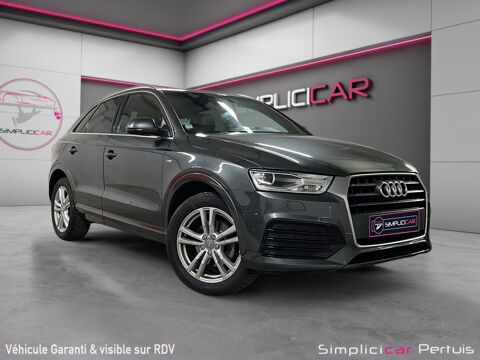 Audi Q3 2.0 TDI 150 ch S tronic 7 S line 2017 occasion Pertuis 84120