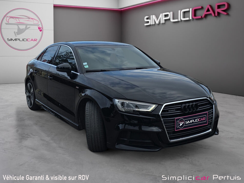 A3 Berline 2.0 TDI 184 S tronic 7 Quattro S Line 2017 occasion 84120 Pertuis