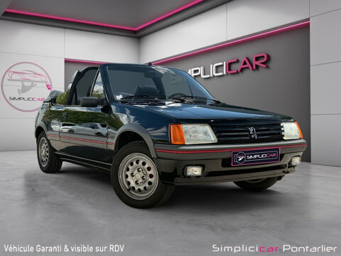 Peugeot 205 CTI 1.6L Cabriolet 1985 occasion PONTARLIER 25300