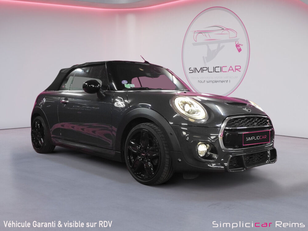 Cooper S 2.0 CABRIOLET 2.0 192 FINITION JOhN COOPER WORKS 2018 occasion 51430 Tinqueux