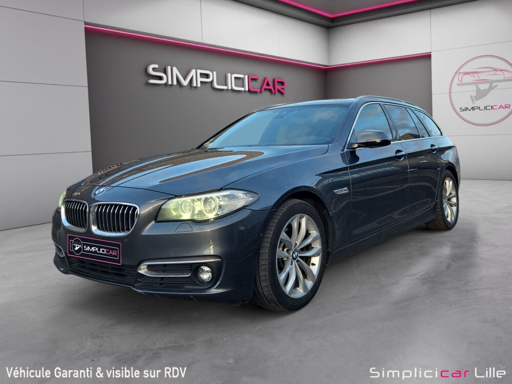 S&eacute;rie 5 Touring 520d xDrive 190 ch Luxury A 2016 occasion 59110 La Madeleine