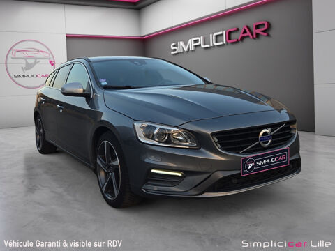 Volvo V60 D6 Twin Engine 220 + 68 ch Geartronic 6 R-Design 2015 occasion La Madeleine 59110