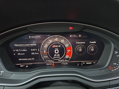 RS3 RS5 Coup&eacute; V6 2.9 TFSi 450 Tiptronic 8 Quattro Coup&eacute; 2018 occasion 59110 La Madeleine