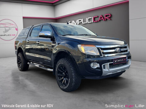 Ford Ranger RANGER DOUBLE CABINE 2.2 TDCi 150 4X4 LIMITED 2014 occasion La Madeleine 59110