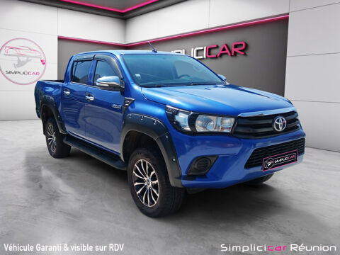 Toyota Hilux HILUX DBLE CAB 4WD 2.4L 150 D-4D LOUNGE 2018 occasion Saint-Pierre 97410