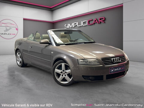 Audi A4 Cabriolet 1.8T AMBITION LUXE 2004 occasion Saint-Jean-du-Cardonnay 76150