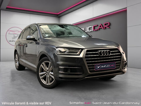 Audi Q7 45 TDI 231 Tiptronic 8 Quattro 7pl S line 2018 occasion Saint-Jean-du-Cardonnay 76150