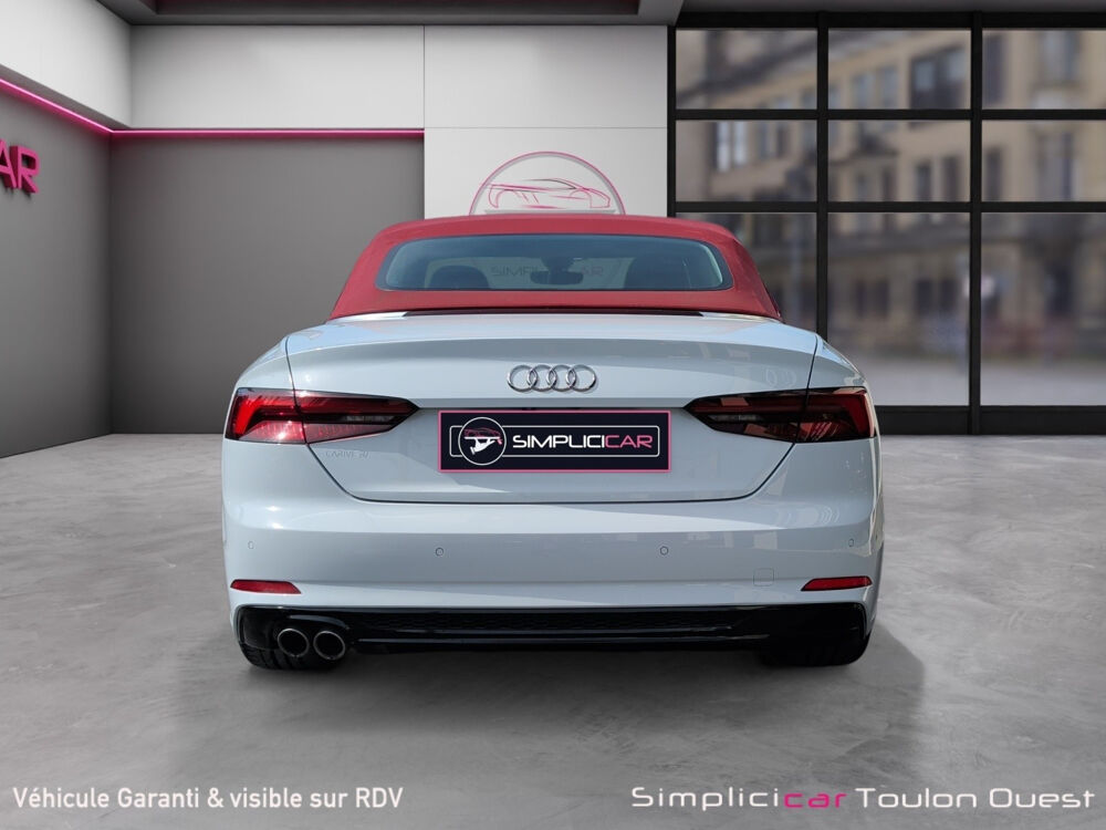 A5 Cabriolet 40 TDI 190 S tronic 7 Quattro S Line 2019 occasion 83190 Ollioules