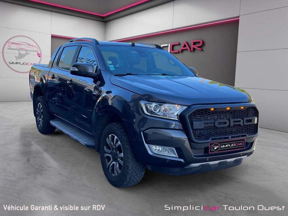 Ranger RANGER DOUBLE CABINE 3.2 TDCi 200 4X4 BVA6 WILDTRAK 2018 occasion 83190 Ollioules