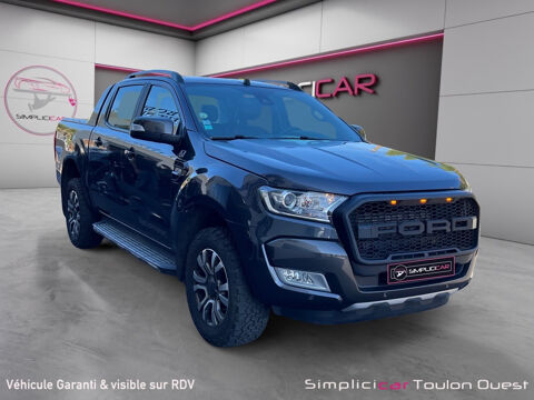 Ford Ranger RANGER DOUBLE CABINE 3.2 TDCi 200 4X4 BVA6 WILDTRAK 2018 occasion Ollioules 83190