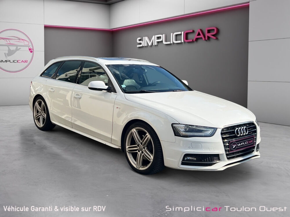 A4 Avant 2.0 TDI 150 S Line Multitronic A 2019 occasion 83190 Ollioules