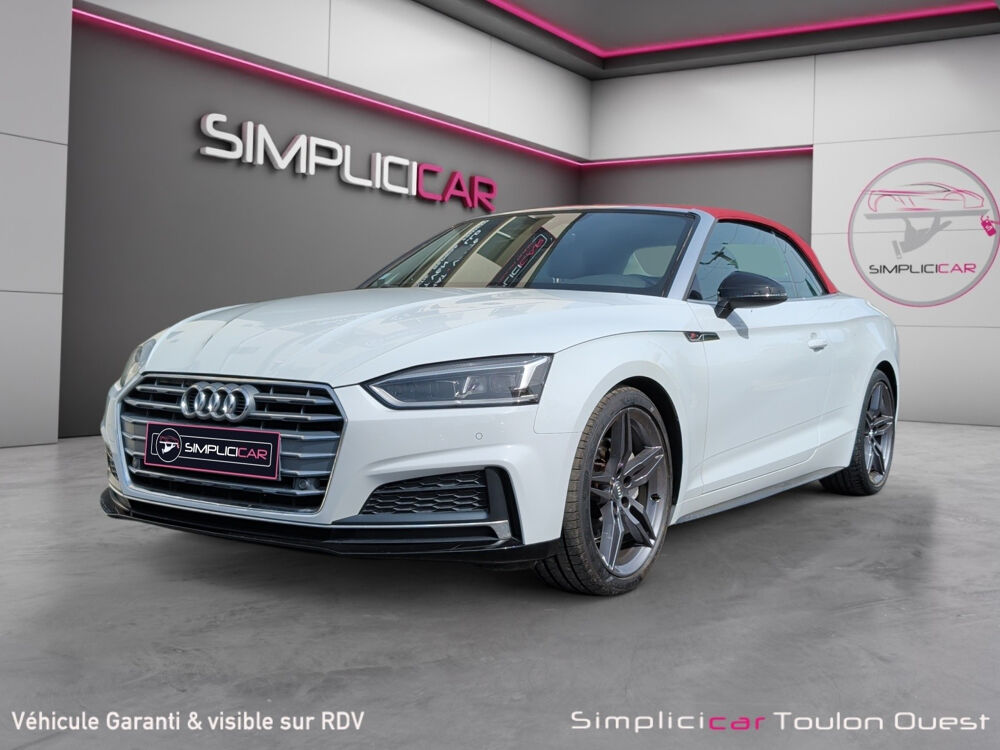 A5 Cabriolet 40 TDI 190 S tronic 7 Quattro S Line 2019 occasion 83190 Ollioules