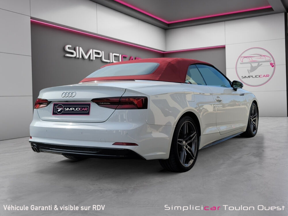 A5 Cabriolet 40 TDI 190 S tronic 7 Quattro S Line 2019 occasion 83190 Ollioules