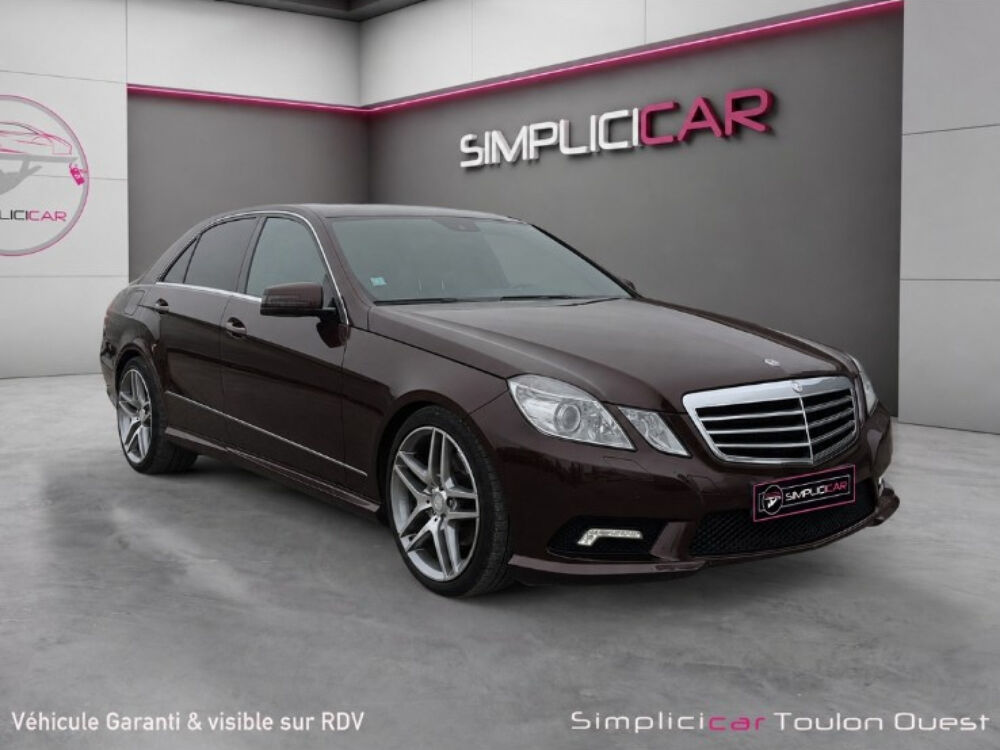 Classe E 350 CDI BlueEfficiency Avantgarde Executive A 2010 occasion 83190 Ollioules