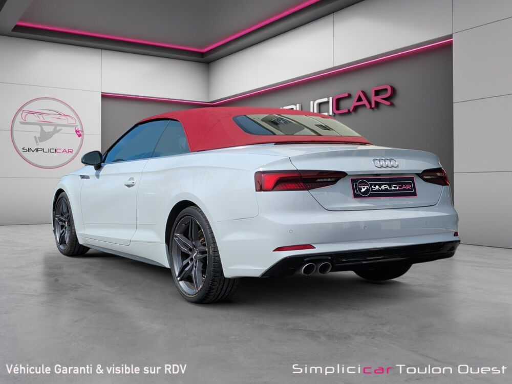 A5 Cabriolet 40 TDI 190 S tronic 7 Quattro S Line 2019 occasion 83190 Ollioules