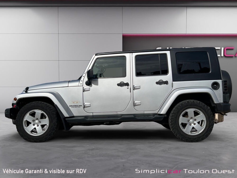 Wrangler 2.8 CRD 177 Unlimited Sahara A 2007 occasion 83190 Ollioules