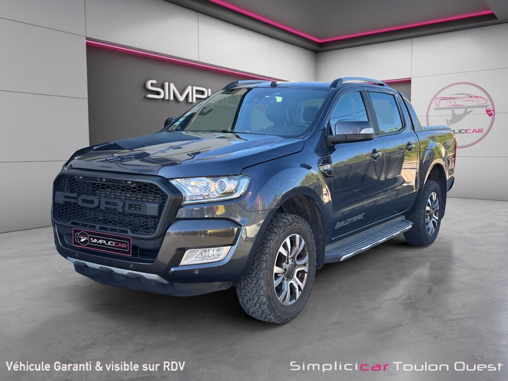 Ranger RANGER DOUBLE CABINE 3.2 TDCi 200 4X4 BVA6 WILDTRAK 2018 occasion 83190 Ollioules