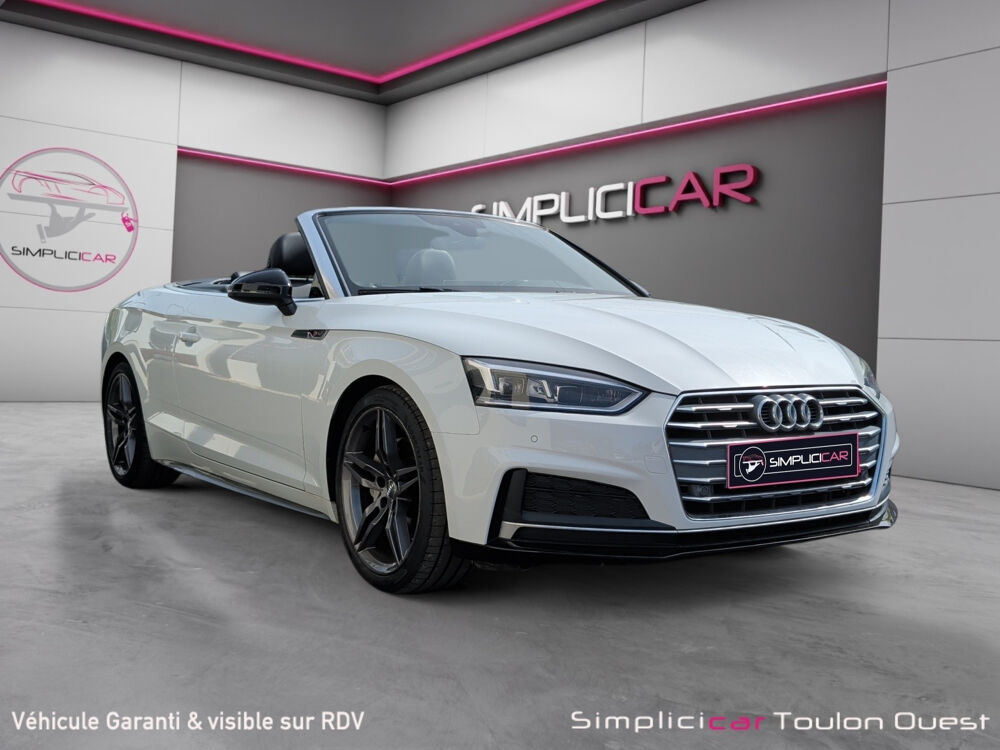 A5 Cabriolet 40 TDI 190 S tronic 7 Quattro S Line 2019 occasion 83190 Ollioules