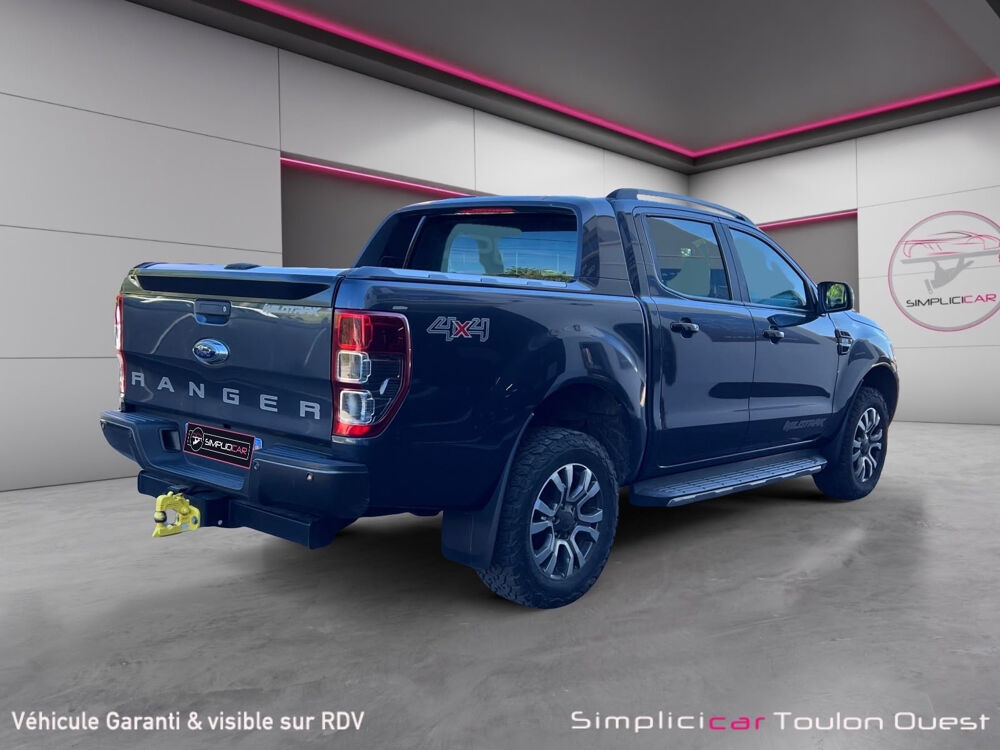 Ranger RANGER DOUBLE CABINE 3.2 TDCi 200 4X4 BVA6 WILDTRAK 2018 occasion 83190 Ollioules