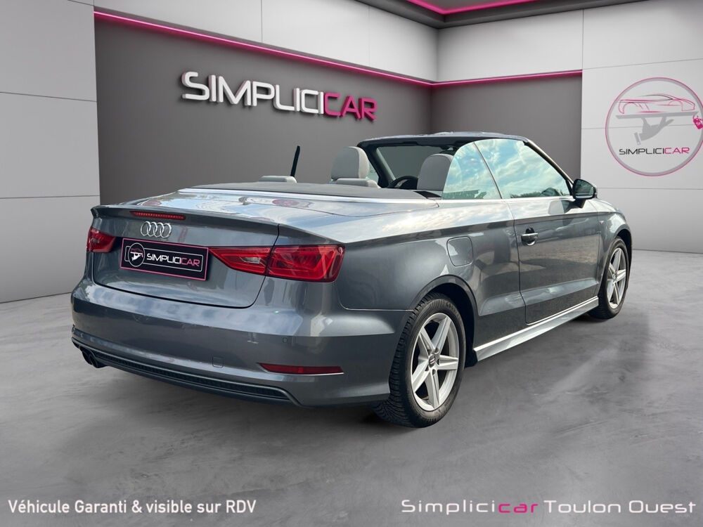 A3 Cabriolet 1.4 TFSI COD 150 S line 2015 occasion 83190 Ollioules