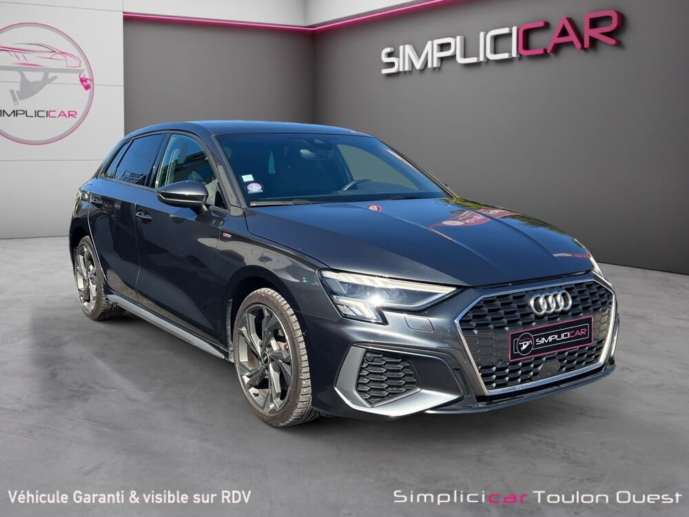 A3 Sportback 40 TFSIe 204 S tronic 6 S Line 2021 occasion 83190 Ollioules