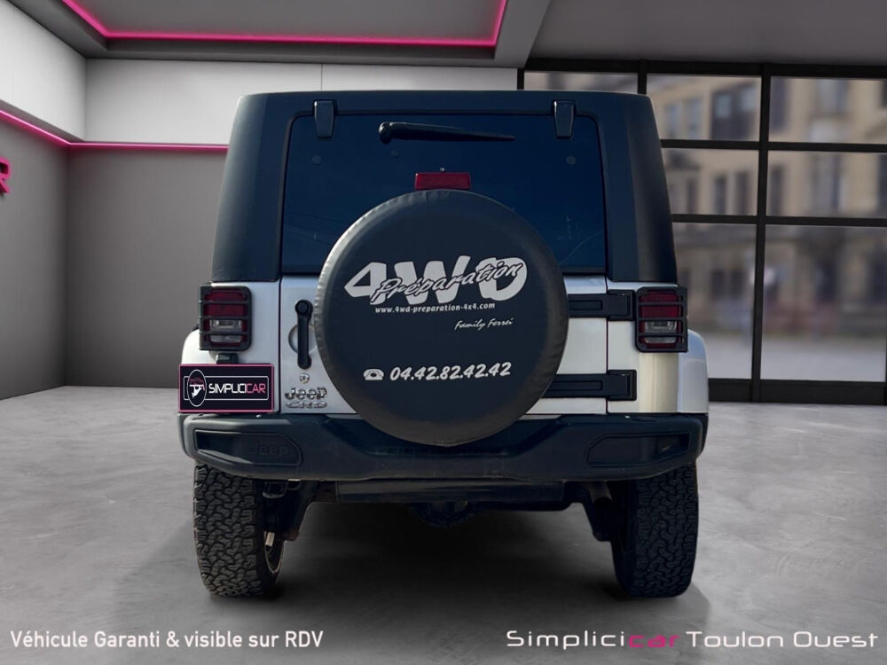 Wrangler 2.8 CRD 177 Unlimited Sahara A 2007 occasion 83190 Ollioules