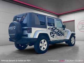 Wrangler 2.8 CRD 177 Unlimited Sahara A 2007 occasion 83190 Ollioules
