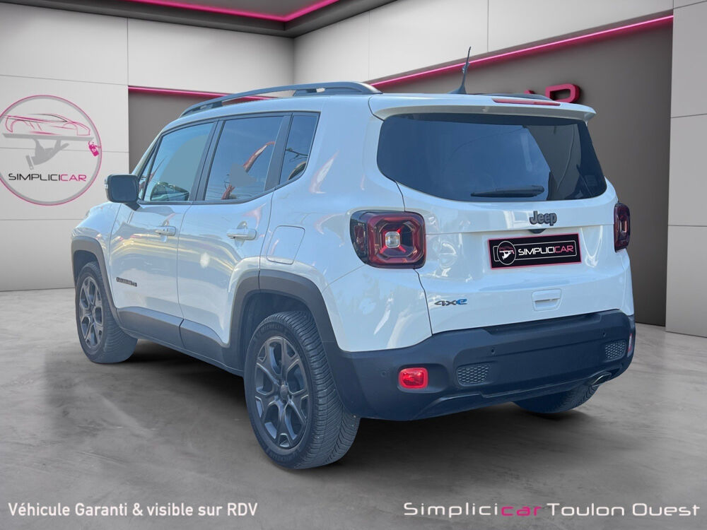 Renegade 1.3 Turbo T4 190 ch PHEV AT6 4xe eAWD 80th Annivers 2021 occasion 83190 Ollioules