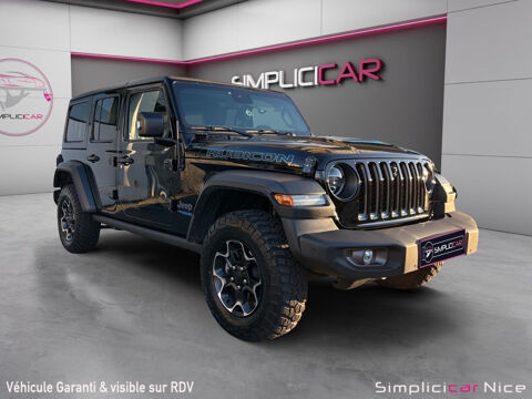 Jeep Wrangler Unlimited 4xe 2.0 l T 380 ch PHEV 4x4 BVA8 Rubicon 2021 occasion Vaucresson 92420