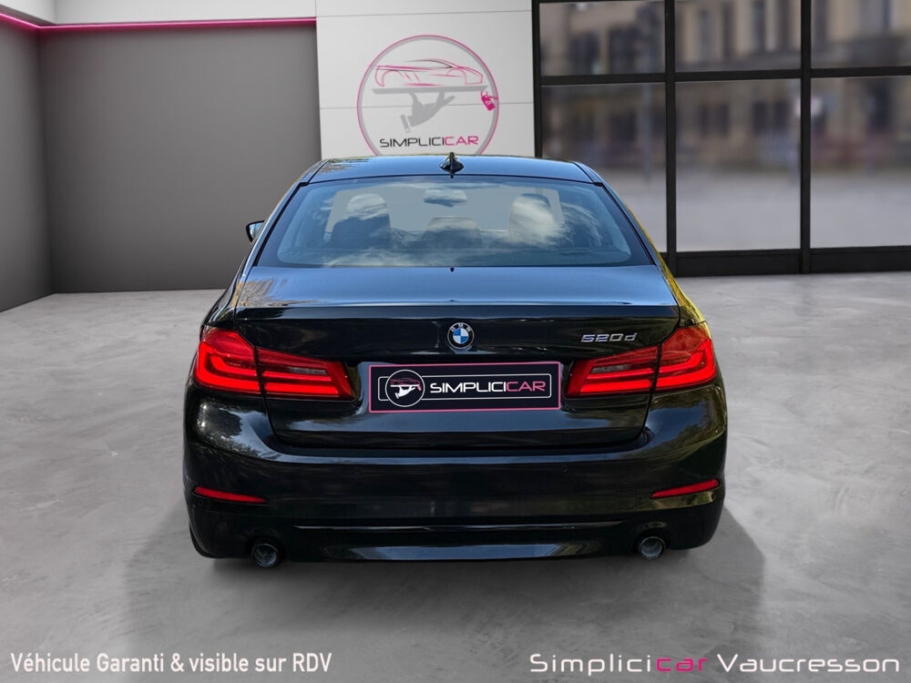 S&eacute;rie 5 520d 190 ch BVA8 Sport 2018 occasion 92420 Vaucresson
