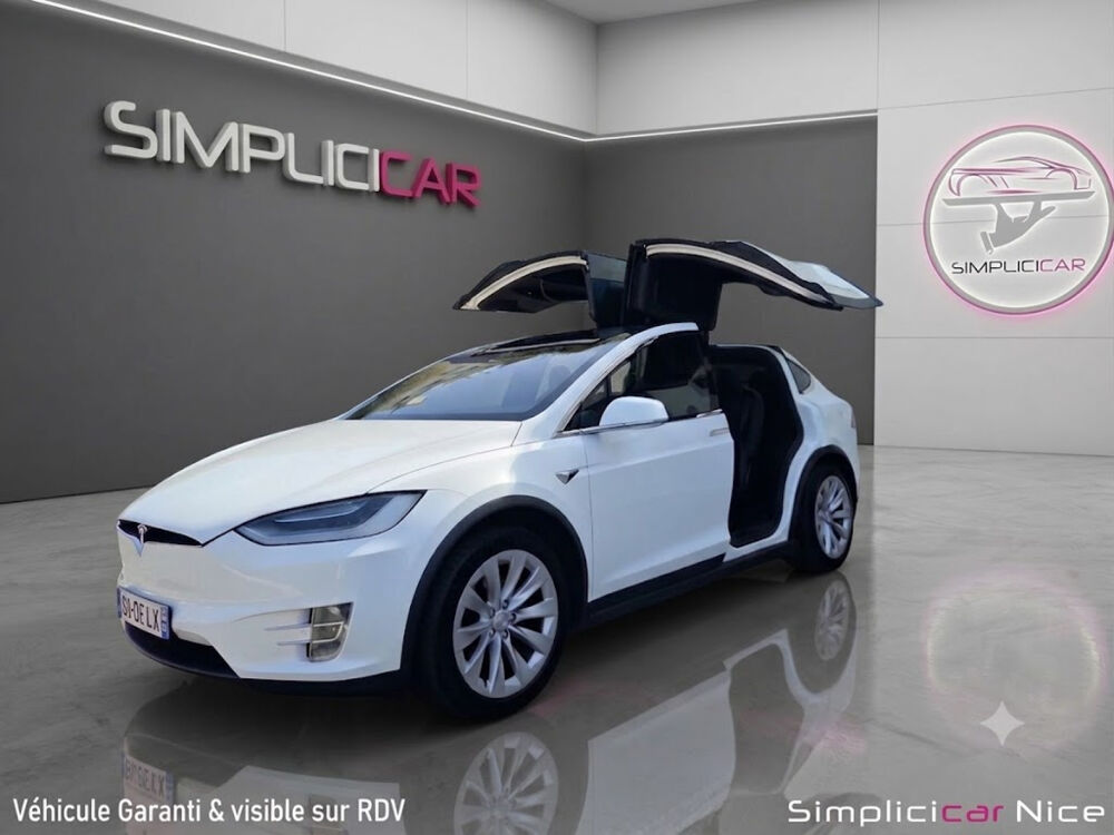 Model X MODEL X 100 kWh Dual-Motor Long Range Plus 2020 occasion 92420 Vaucresson