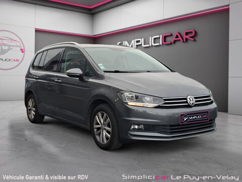 Volkswagen Touran 1.6 TDI 115 BMT DSG7 7pl Confortline 2018 occasion Saint-Germain-Laprade 43700