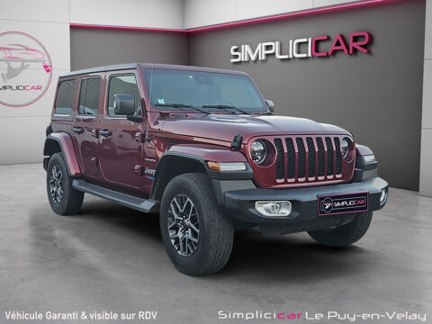 Jeep Wrangler Unlimited 4xe 2.0 l T 380 ch PHEV 4x4 BVA8 Sahara 2022 occasion Saint-Germain-Laprade 43700
