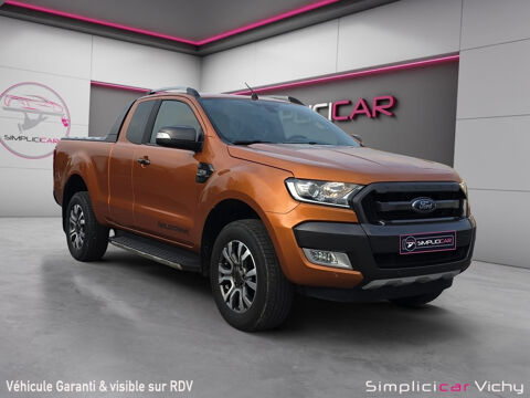 Ford Ranger RANGER SUPER CABINE 3.2 TDCi 200 4X4 BVA6 WILDTRAK 2019 occasion CUSSET 03300