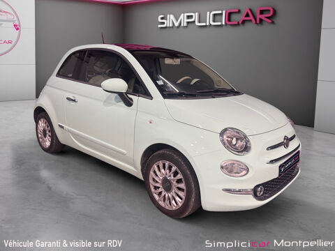 Fiat 500 1.2 69 ch Eco Pack Lounge 2018 occasion Montpellier 34070