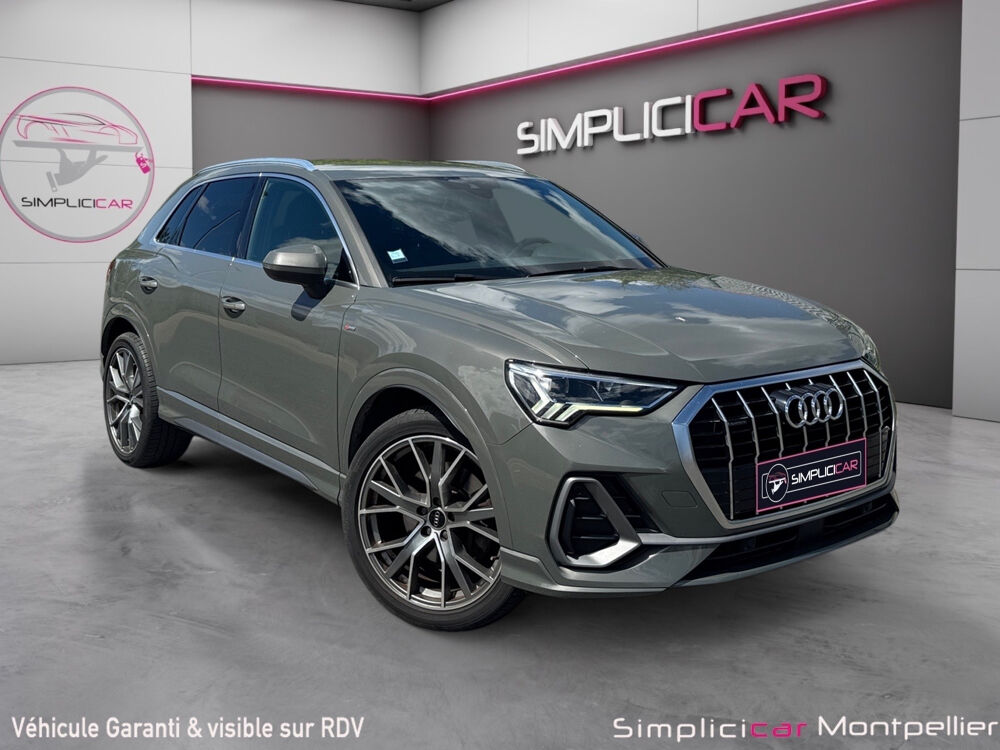 Q3 40 TFSI 190 ch S tronic 7 Quattro S line 2018 occasion 34070 Montpellier