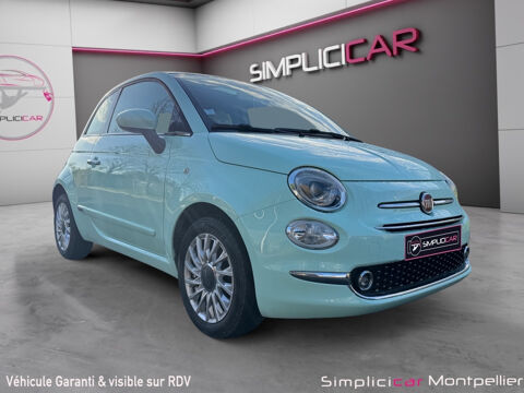 Fiat 500 1.2 69 ch Eco Pack Lounge 2018 occasion Montpellier 34070