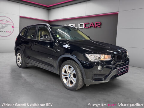 BMW X3 sDrive18d 150ch Lounge Plus A 2015 occasion Montpellier 34070