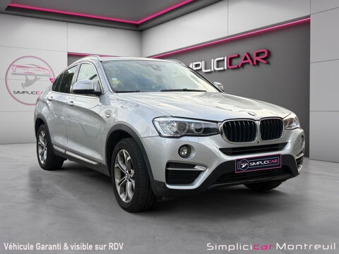 BMW X4 xDrive20d 190ch BVA8 xLine 2018 occasion Montreuil 93100
