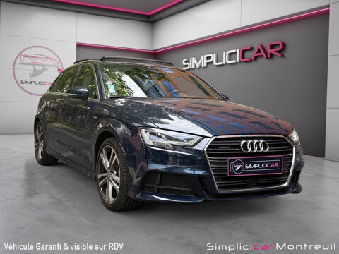 Audi A3 Sportback 2.0 TFSI 190 S tronic 7 S Line 2017 occasion Montreuil 93100