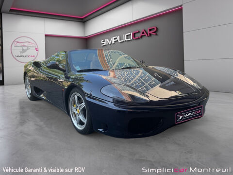 Ferrari F360 Spider V8 F1 2003 occasion Montreuil 93100