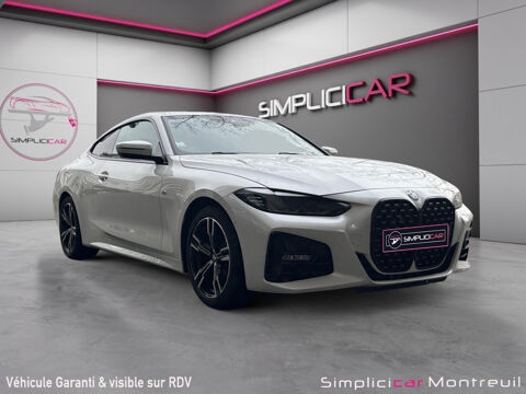 BMW Série 4 Coupé 420d xDrive 190 ch BVA8 M Sport 2021 occasion Montreuil 93100