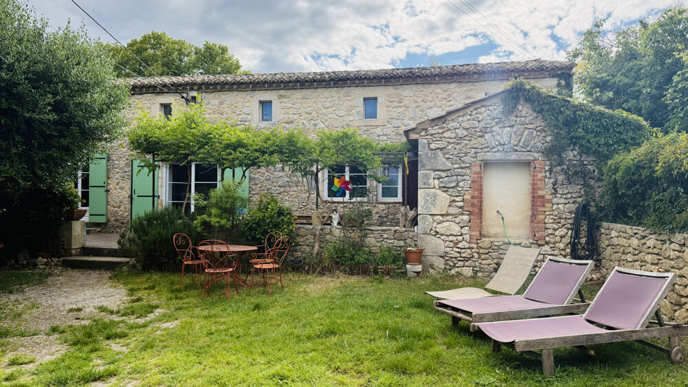 Ancienne cave vigneronne rénovée - Cadre privilégié à Goudargues