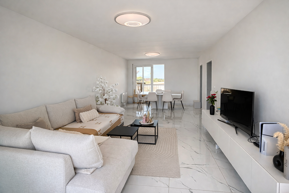 LUNEL Appartement T3 lumineux avec terrasse, cave et stationnement
