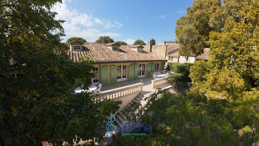 Vente Maison 482 m2 habitables • Terrain constructible de 1 486 m2 • Potentiel d'aménagement et de valorisation • Projet mu Gallargues le montueux