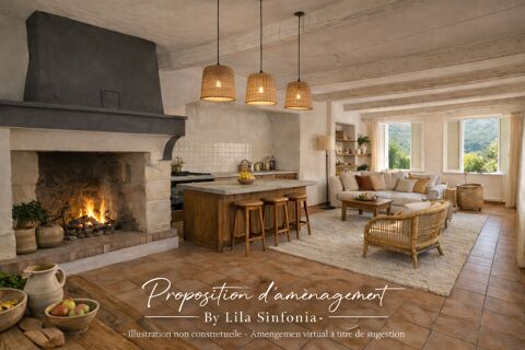   À 5 minutes d'Anduze   Ensemble immobilier modulable au cœur des Cévennes 