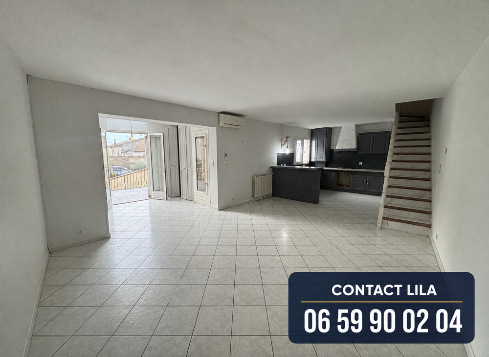 Vente Maison Maison de ville 76,91 m2 habitables avec garage de 64 m2, terrasse et dépendances  Lunel centre Lunel